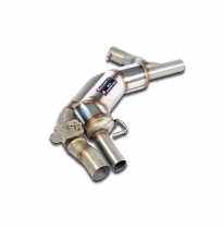 Silencioso Trasero izquierdo con valvula Sistema de escape trasero "Cat.-back" 100% de acero inoxidable, 2 x Ø70 mm - Solo kit c