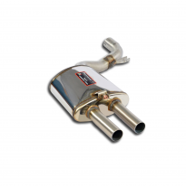 Silencioso trasero derecho "Racing" Sistema 100% de acero inoxidable - Solo kit completo PORSCHE Panamera 3.6i V6 (300 CV) 2010