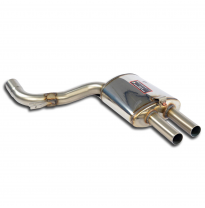 Silencioso trasero derecho "Racing" Kit de silenciador trasero 100% acero inoxidable - Solo kit completo PORSCHE Panamera GTS 4.