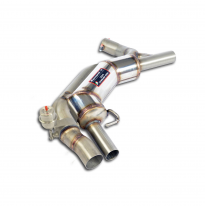 Silencioso Trasero izquierdo con valvula Sistema 100% de acero inoxidable 2 x Ø 70 mm MERCEDES A217 S 500 / S 550 4.7i V8 Bi-Tur