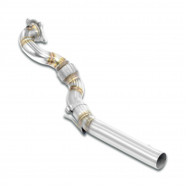 Turbo downpipe kit(Substituye catalizador original) Sistema 100% de acero inoxidable, sobredimensionado Ø80 mm -> Ø70 mm AUDI A1