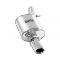 Escape trasero izquierdo "Racing" O90 Sistema 100% de acero inoxidable 2 x Ø65 mm - Solo kit completo BMW E89 Z4 Roadster / Coup