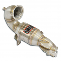 Downpipe + catalizador metalico Sistema 100% de acero inoxidable (también compatible con modelos con filtro de partículas de gas