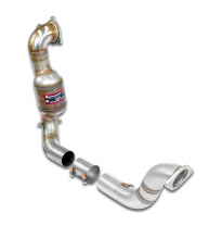 Downpipe + catalizador metalico 200CPSI Sistema 100% de acero inoxidable Ø76 mm MERCEDES C118 CLA 35 AMG 4-Matic (2.0T - 306 CV)