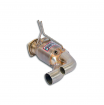 Silencioso delantero derecho con catalizador metalico Sistema 100% de acero inoxidable para silenciador trasero OEM. PORSCHE 991