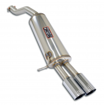 Rear exhaust OO76 Kit de silenciador trasero 100% de acero inoxidable, para parachoques trasero "A1 40 TFSI" - Solo kit completo
