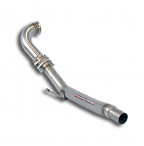 Kit turbo bajante (Reemplaza catalizador) Sistema 100% de acero inoxidable, tamaño extragrande Ø76 mm -> Ø70 mm -> Ø65 mm AUDI Q