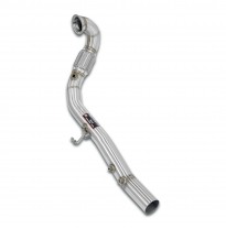 Turbo downpipe kit(Replaces catalytic converter - Deletes GPF) - copy Sistema 100% de acero inoxidable, sobredimensionado Ø76mm-
