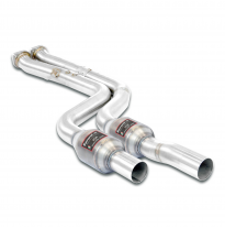 Escape delantero con catalizador metálico Sistema 100% de acero inoxidable - Elimina el catalizador secundario - Solo kit comple