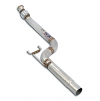 Tubo delantero 100% Stainless steel system con válvula - (Deletes GPF) - Full kit only MERCEDES R172 SLC 300 (245 CV) 2016 -> 20