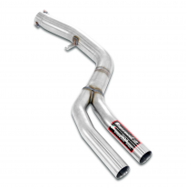 Tubos delanteros Derecho-Izquierdo Sistema de escape trasero "Cat.-back" derecho-izquierdo 100% de acero inoxidable con válvula,
