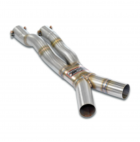 Sección de escape central tipo "H-Pipe" Sistema 100% de acero inoxidable - Elimina el filtro de partículas de aceite (OPF) - Sol