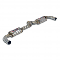 Escape trasero "Sport" derecho - izquierdo Sistema de escape trasero "Cat.-back" 100% de acero inoxidable - Para modelos con dep