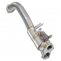 Catalizador metálico delantero izquierdo (elimina el filtro de partículas de gasolina) Sistema "Performance" 100% de acero inoxi