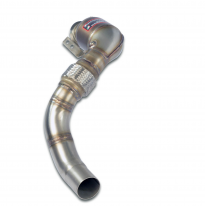 Kit turbo bajante + Catalizador metalico izquierdo Acepta el sistema "Cat.-Back" de serie Sistema 100% de acero inoxidable ALPIN