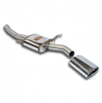 Silencioso trasero derecho 145x95 Sistema 100% de acero inoxidable - Sobredimensionado 2 x Ø60 mm JAGUAR XK Coupè / Cabrio 5.0L