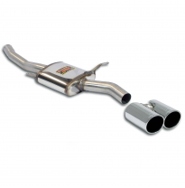 Silencioso trasero derecho OO90 Sistema 100% de acero inoxidable, tamaño extragrande 2 x Ø60 mm JAGUAR XKR Coupè / Cabrio 5.0L