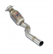 Downpipe derecho + catalizador metalico Sistema 100% de acero inoxidable, tamaño extragrande 2 x Ø60 mm JAGUAR XKR Coupè / Cabri