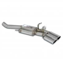 Silenciador trasero recto con válvula OO90 Sistema 100% de acero inoxidable - Sobredimensionado 2 x Ø65 mm JAGUAR XKR Coupè / Ca