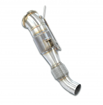 Downpipe + catalizador metalico 100CPSI Sistema 100% Acero Inox BMW F32 LCI Coupè 440iX (326 CV - modelos con OPF) 2018 -> (con