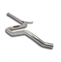Tubo central Sistema "Cat.-back" 100% de acero inoxidable - Para modelos con suspensión trasera con barra de torsión (ruedas tra
