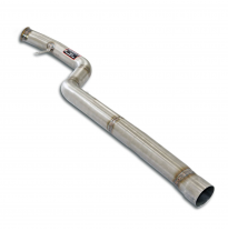 Tubo delantero (elimina el filtro de partículas de aceite) Sistema 100% de acero inoxidable - Bajante con conexión mediante abra