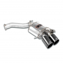 Escape trasero derecho OO100 "Gris metalizado" Sistema "Cat.-Back" 100% de acero inoxidable AUDI RS6 Quattro Avant 4.0 TFSI V8 (