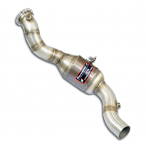 Tubo de escape izquierdo + catalizador metálico Kit de tubo de bajada 100% Inox - (elimina el catalizador) MASERATI Levante GTS