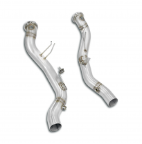 Downpipe kit Right - Left(Deletes the catalytic) Kit de tubo de escape descendente 100% Inox - (elimina el catalizador + GPF) MA