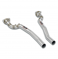 Kit tubos delanteros Derecho-Izquierdo (Reemplaza catalizador)   Sistema 100% de acero inoxidable. Tamaño extragrande: 2 x Ø 70