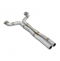 Tubo frontal en forma de "X" Sistema 100% de acero inoxidable - Solo kit completo MERCEDES W126 SE 500 '80 -> '85 Front "X-Pipe"