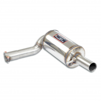 Rear exhaust Right Kit de silenciador trasero para el parachoques trasero de serie + tubos de escape - Solo kit completo AUDI A4