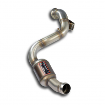 Downpipe Left + Metallic Catalytic 100CPSI WRCElimina el catalizador primario + GPF Sistema 100% Acero Inox 2 x Ø70mm MERCEDES S