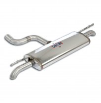 Rear exhaust   Sistema de escape "Cat.-back" 100% de acero inoxidable, salida "Stealth" derecha e izquierda (sistema para el par