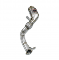 Tubo de escape descendente + convertidor catalítico metálico izquierdo Kit de tubo de bajada 100% acero inoxidable BMW G05 X5 50