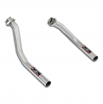 Downpipe right - left Sistema 100% de acero inoxidable 2 x Ø50 mm - Para modelos con colectores de salida simple - (Solo para ve