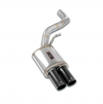 Escape trasero izquierdo 90x70 Kit de escape trasero (para escape central OEM) - Solo kit completo Maserati 3200 GT (3.2L V8 - 3