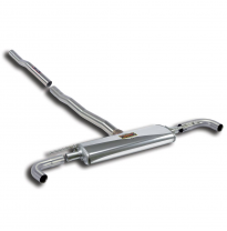 Rear exhaust Right - Left   Sistema "OPF-back" 100% de acero inoxidable - Para difusor específico "M235i" BMW F44 Gran Coupè 220