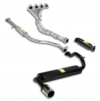 Paquete deportivo Ø50, Sistema completo Sistema completo 100% de acero inoxidable ACURA INTEGRA / GS-R 3d. Hatchback 1.6i / 1.8i