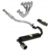 Sport package Ø50, Complete system Sistema completo 100% de acero inoxidable ACURA INTEGRA / GS-R 3d. Hatchback 1.7i V-Tec '89 -