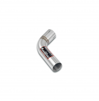 Tubo conexión  Escape trasero 100% de acero inoxidable - Modelos con depósito de AdBlue - Solo kit completo BMW F45 LCI Active T