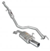 Paquete deportivo Ø50, "Cat.-Back" Sistema "Cat.-back" 100% de acero inoxidable HONDA CIVIC 4d. 1.4i / 1.6i '92 -> '96 Sport pac