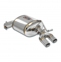 Rear exhaust Right Admite las puntas de escape rectangulares de serie (modelo 2018) - SOLO PARA VEHÍCULOS SIN ENGANCHE DE REMOLQ