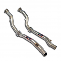 Downpipe kit Right + Left(Replaces catalytic converter)  Sistema 100% de acero inoxidable AUDI A6 4B QUATTRO (Sedan + Avant) 4.2