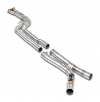 Kit de escape J-Pipe Sound Plus (tono más profundo) (se mantienen los catalizadores primarios estándar y el silenciador trasero)