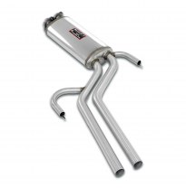 Escape central Sistema 100% de acero inoxidable BMW E34 520i Sedan/Touring (M20 - 6 cyl.) '87 -> '89 Centre exhaust  SIN HOMOLOG