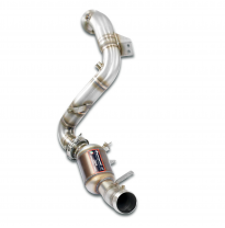 Downpipe Left + Metallic catalytic 100CPSI WRCElimina el catalizador primario Sistema 100% de acero inoxidable 2 x Ø70 mm - Vers