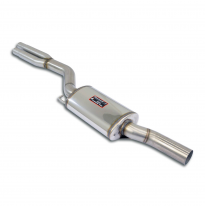 Centre exhaust  Sistema 100% acero inoxidable "RS4 Quattro", sobredimensionado 2 x Ø63,5 mm -> 1 x Ø80 mm - Solo kit completo AU