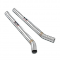 Kit tubos centrales Derecho-Izquierdo Sistema "Cat.-back" 100% de acero inoxidable - Solo kit completo BMW G07 X7 40i xDrive (US