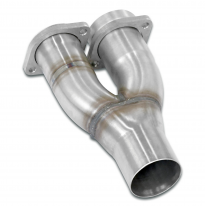 Tubo de conexión Y Sistema "Cat.-back" 100% de acero inoxidable - Solo kit completo MERCEDES R129 SL 600 V12 (394 CV) Facelift '